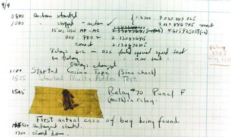 When Computer Bugs Were Actual Insects